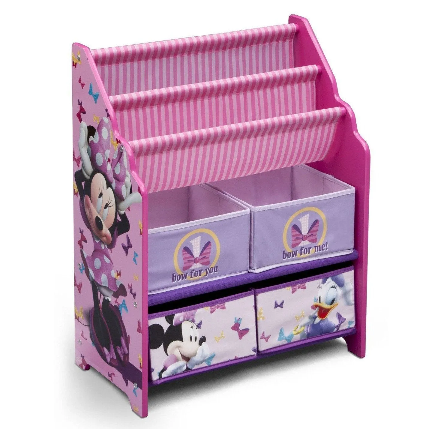 Minnie Mouse Book & Toy Organizer