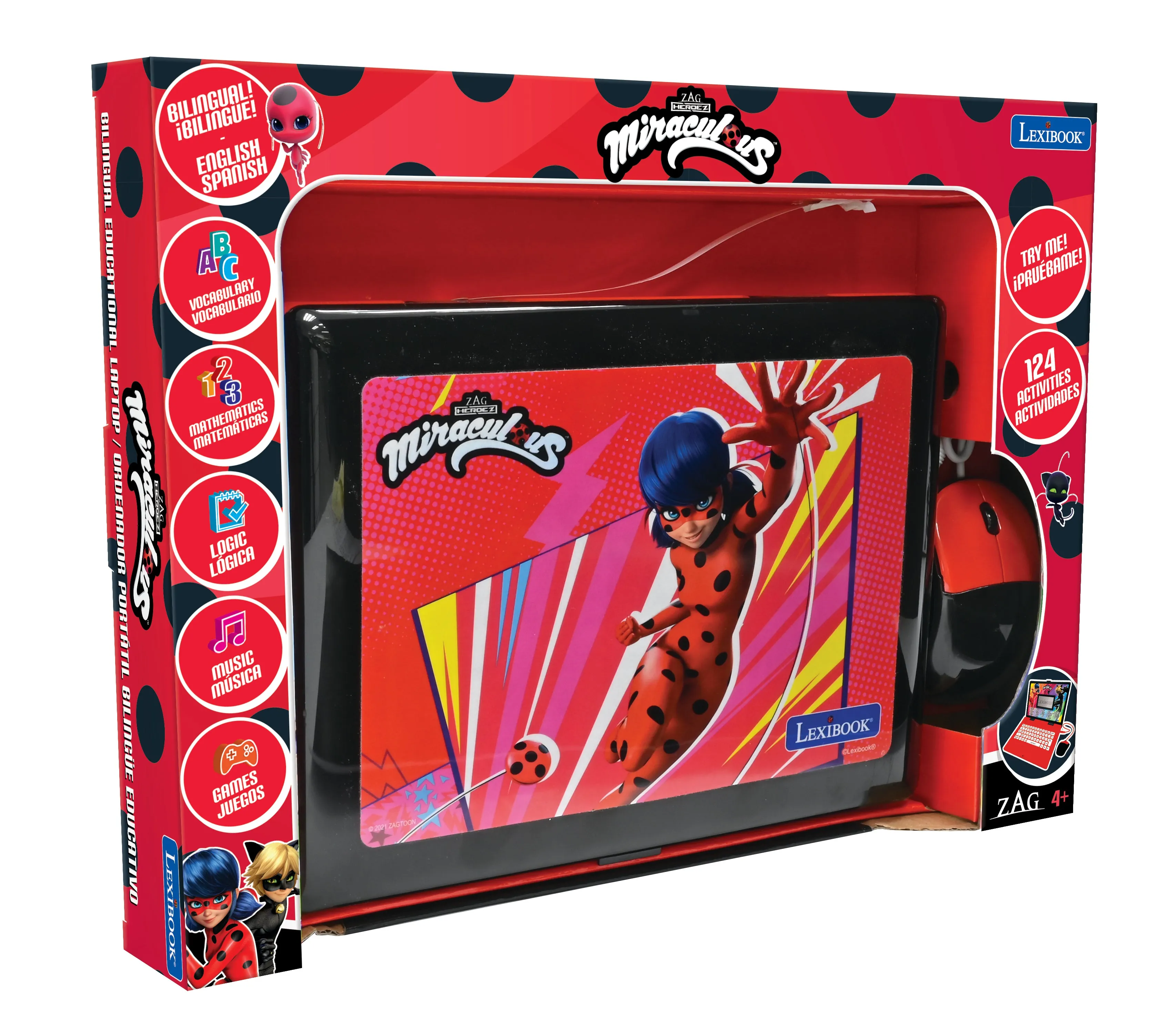 MIRACULOUS Miraculous Bilingual Interactive Educational Laptop