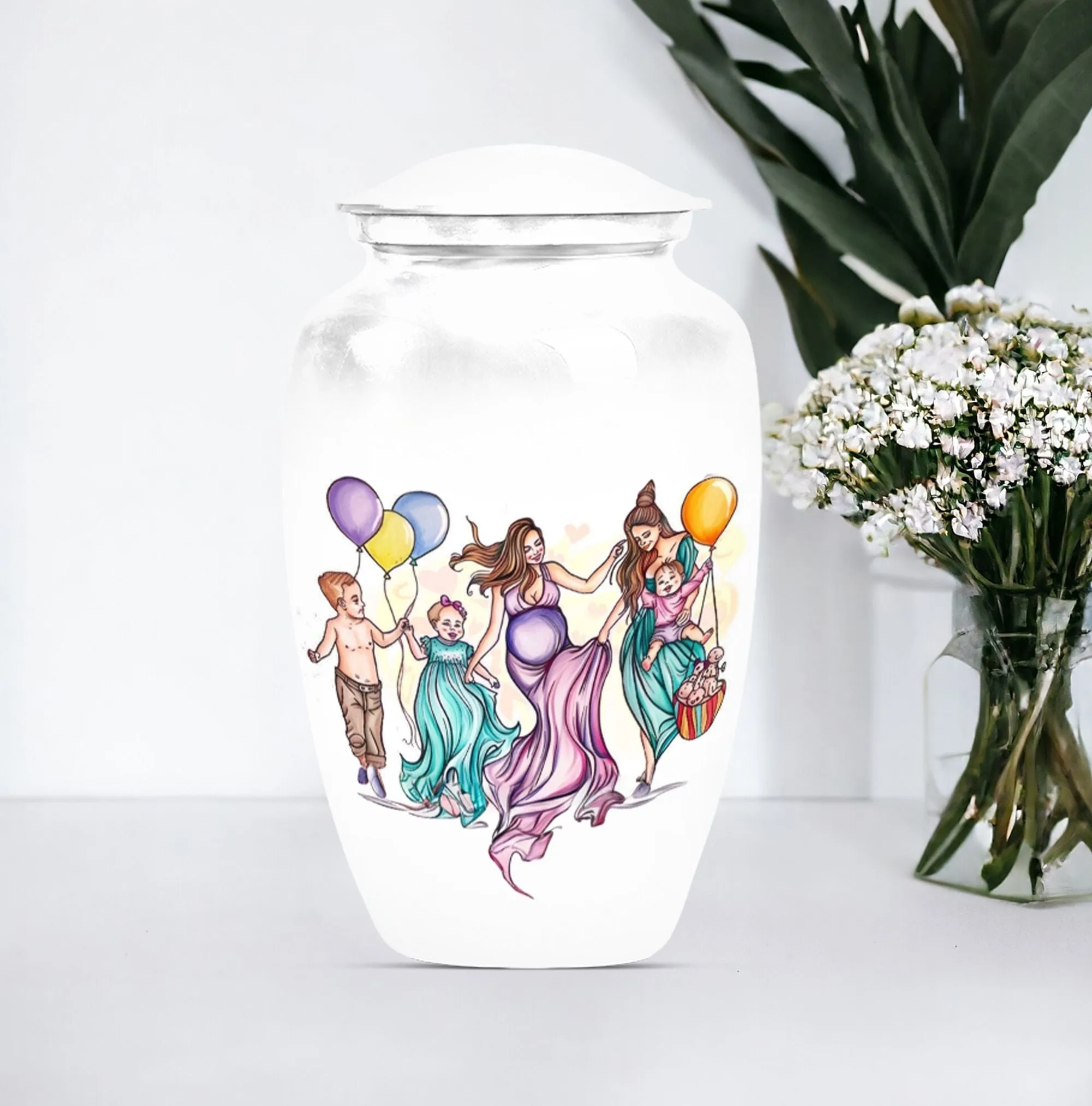 Mother Essence Cremation Tribute: Adult Burial Urn Masterpiece