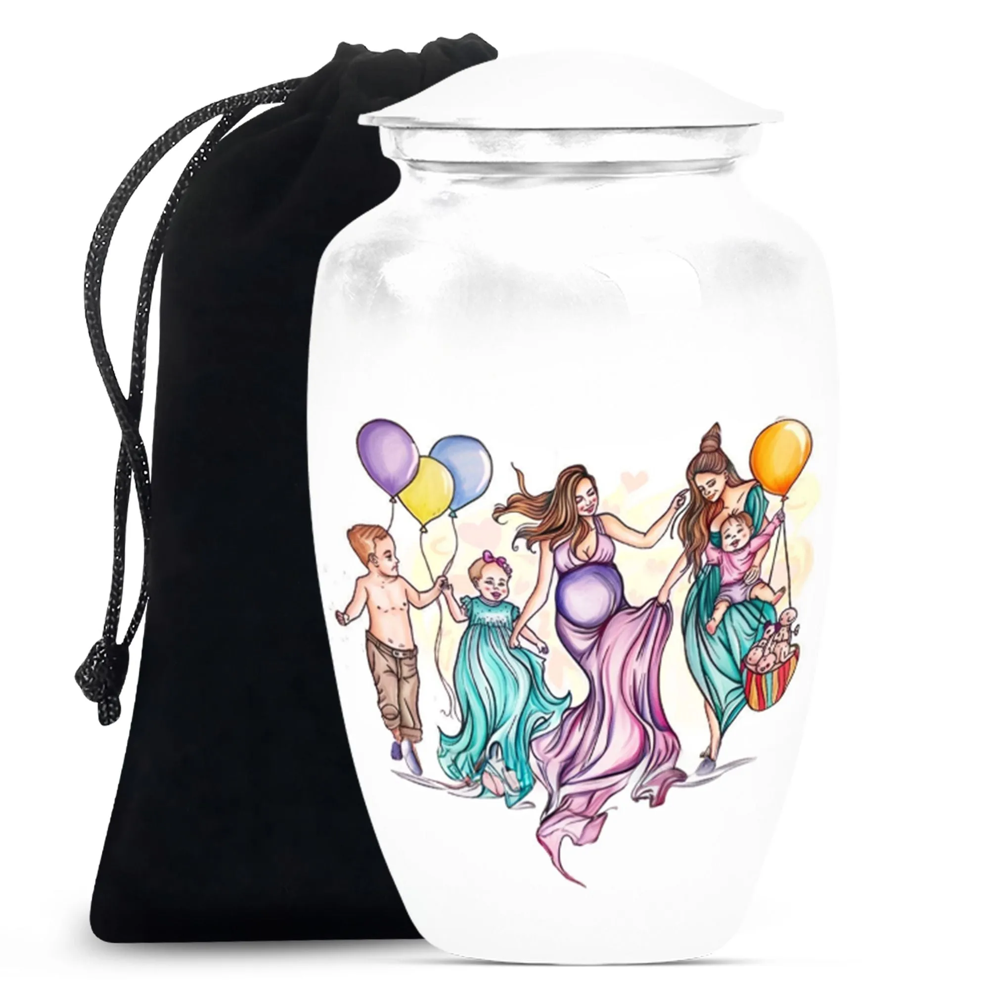 Mother Essence Cremation Tribute: Adult Burial Urn Masterpiece