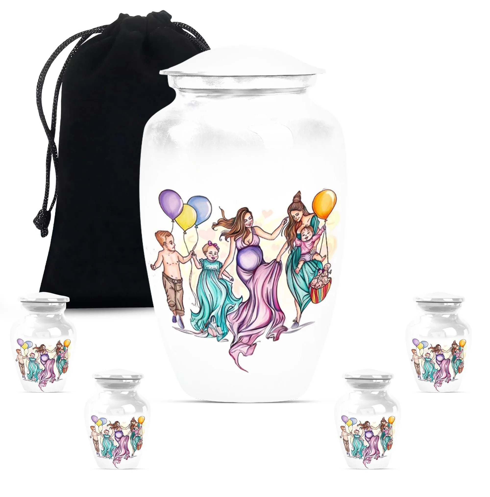 Mother Essence Cremation Tribute: Adult Burial Urn Masterpiece