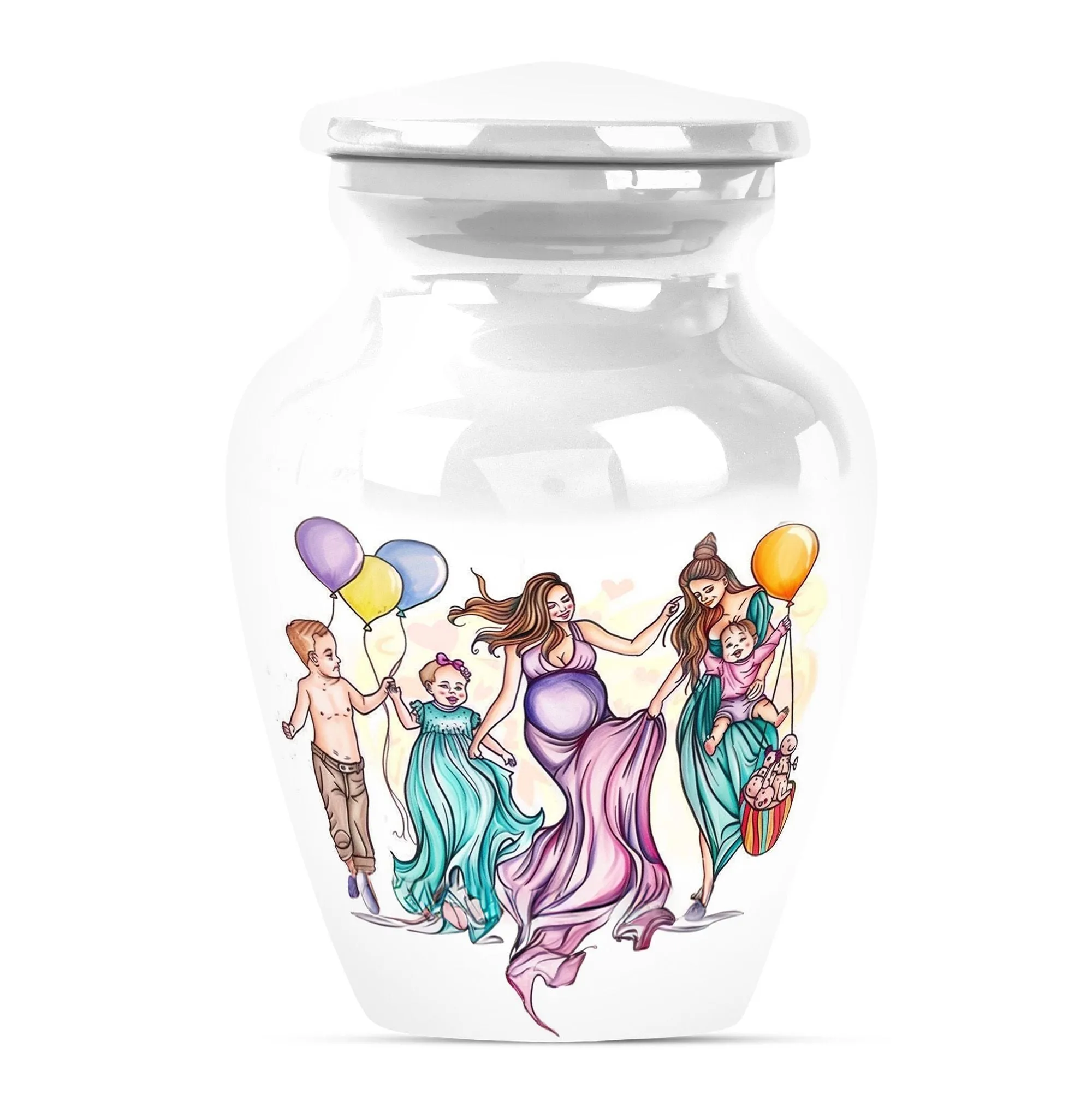 Mother Essence Cremation Tribute: Adult Burial Urn Masterpiece