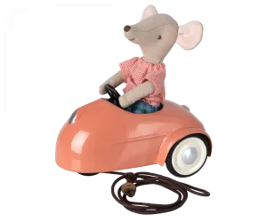 Mouse Car - Coral