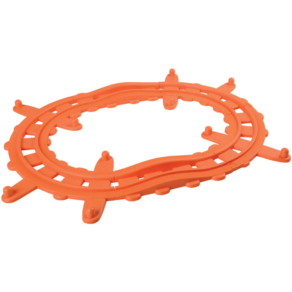 Musical Train Toy with Interchangeable Characters, Tunes, and Speeds | Track or Free-Wheel Play