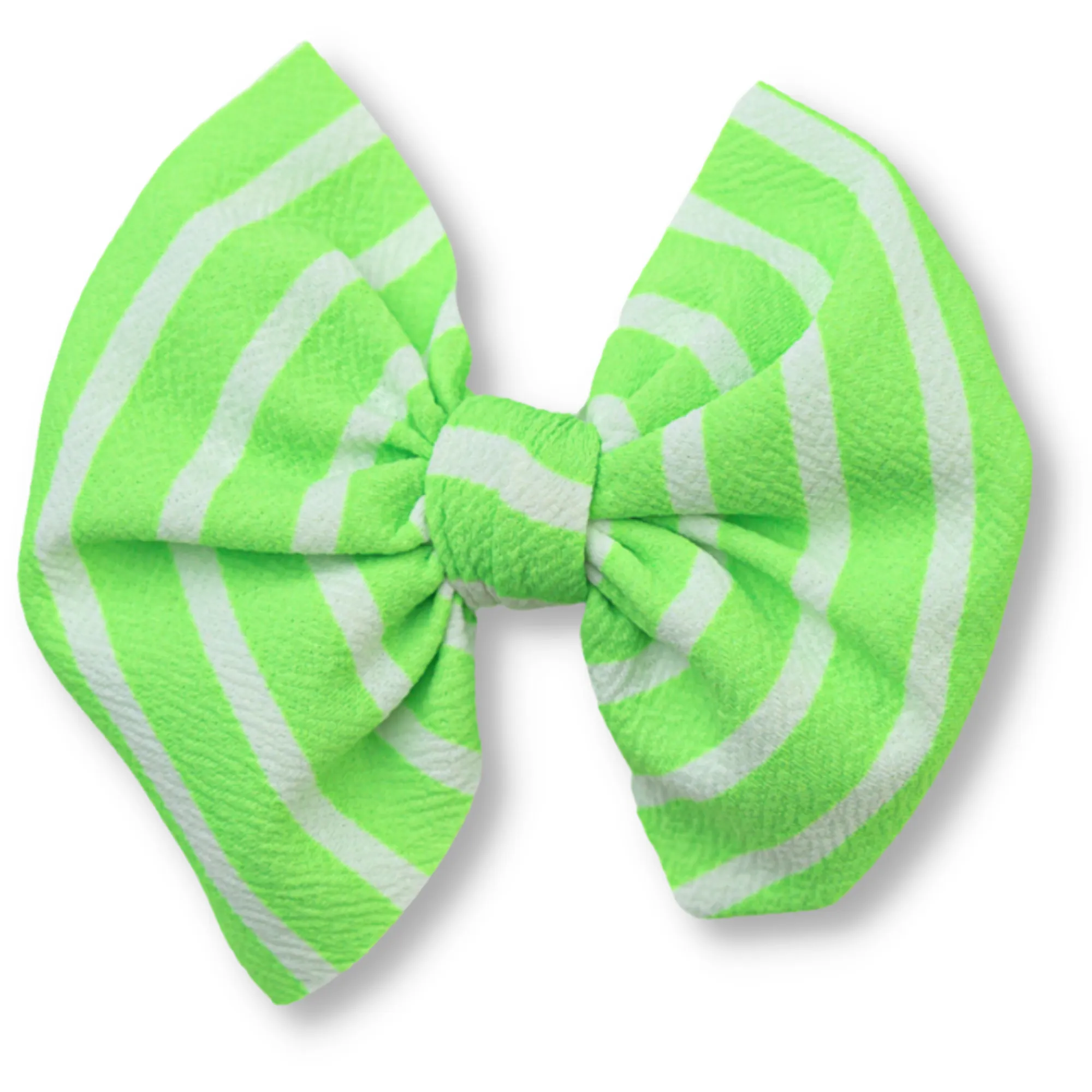 Neon Lime Stripes