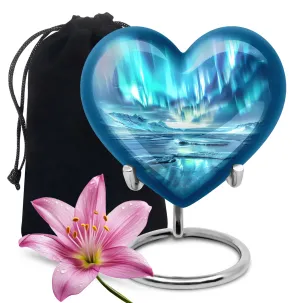 Northern Lights Urn, The Ultimate Tribute, Memorial Urn