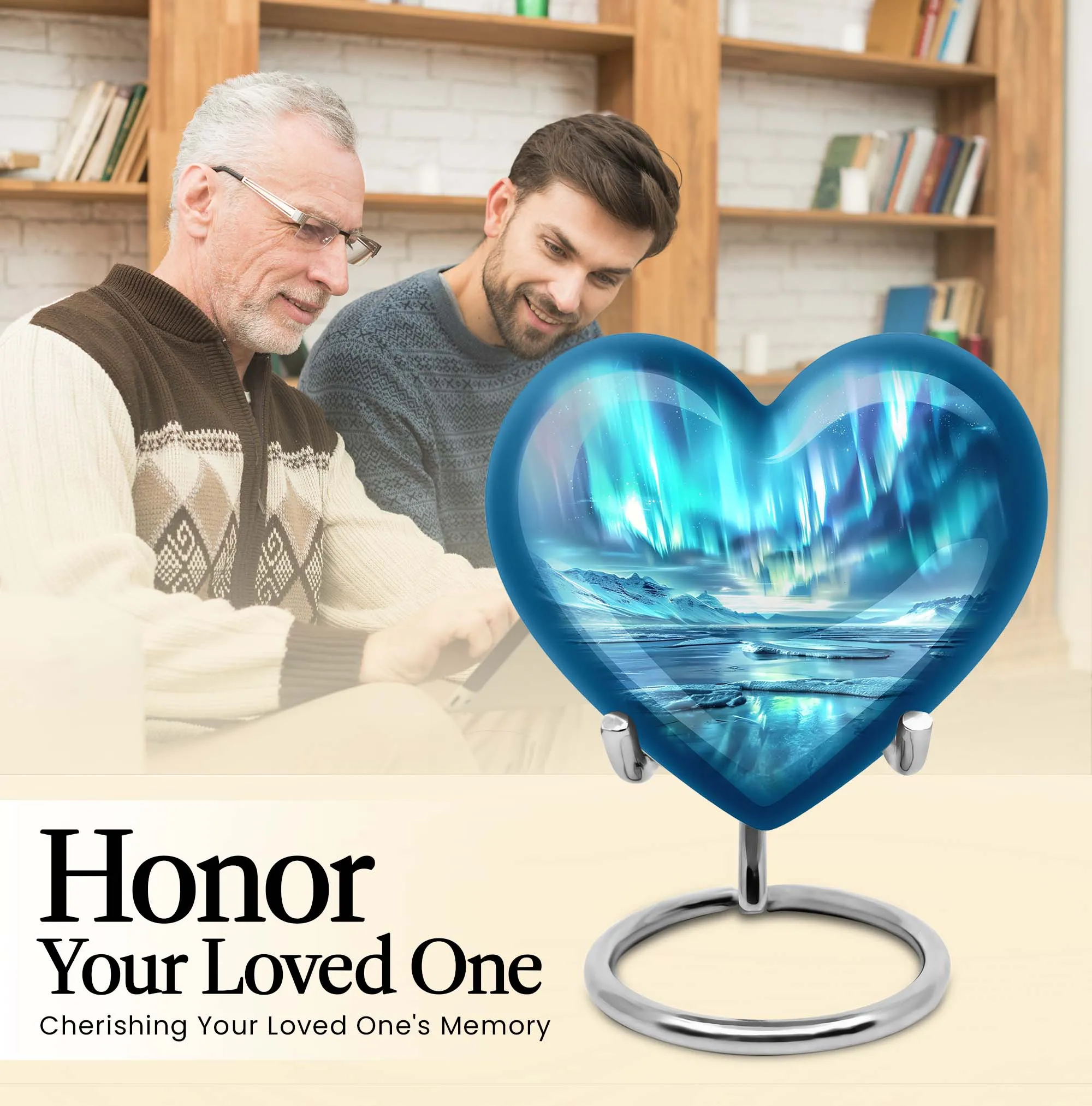 Northern Lights Urn, The Ultimate Tribute, Memorial Urn