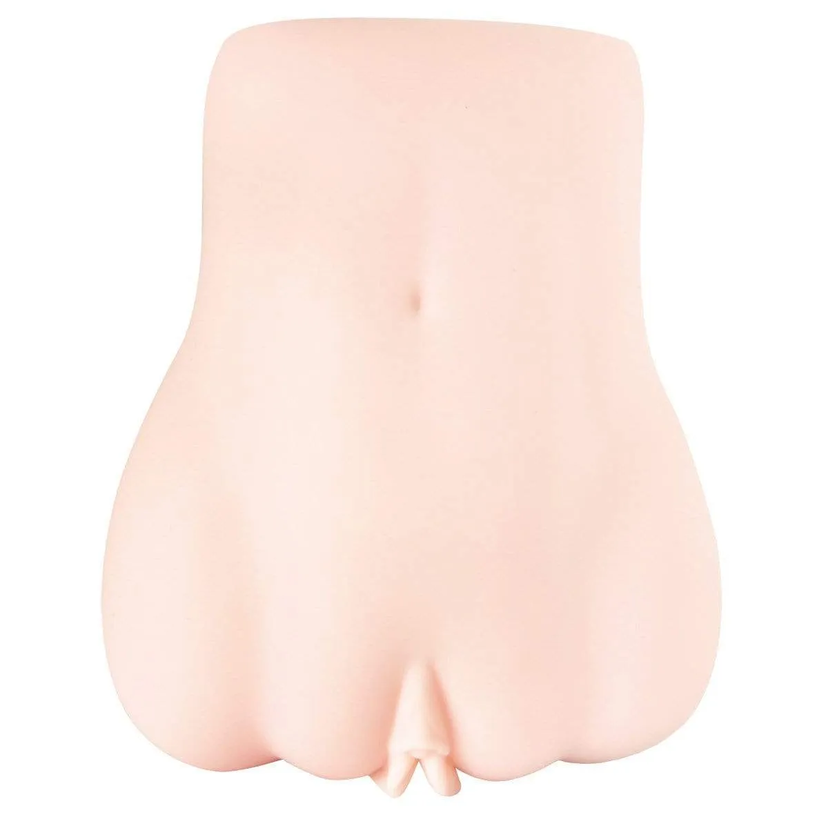 ONDO! - MIC Double Vagina Ass Dual Hole Masturbator (Beige)