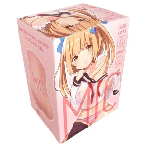 ONDO! - MIC Double Vagina Ass Dual Hole Masturbator (Beige)