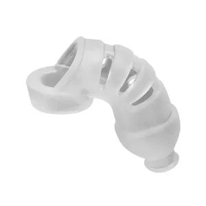 Oxballs - Huj Hunky Junk Lockdown Silicone Chastity Cage (Ice)