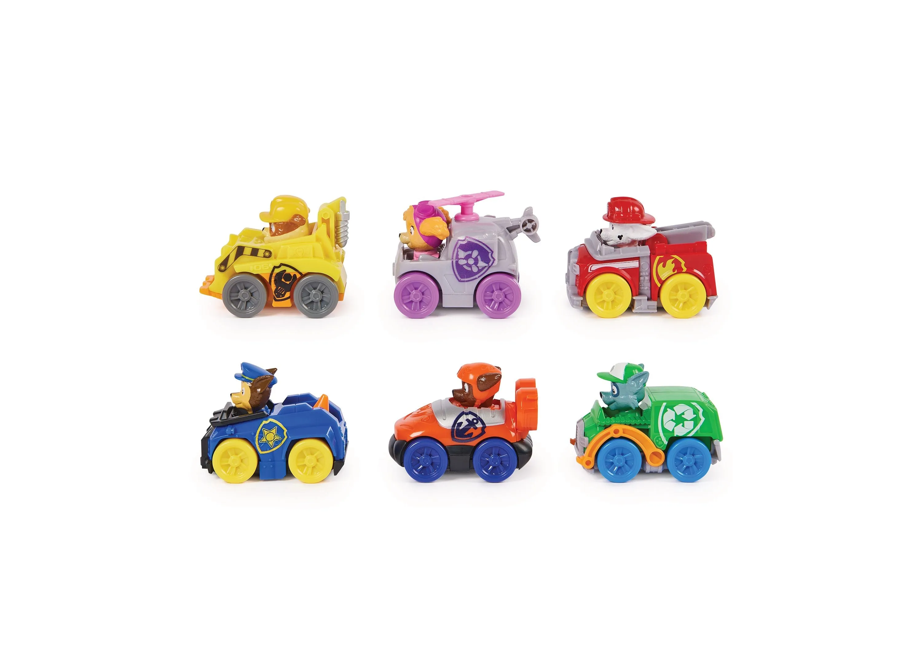 Paw Patrol Rescue Wheels Pup Squad Racers 6-Pack