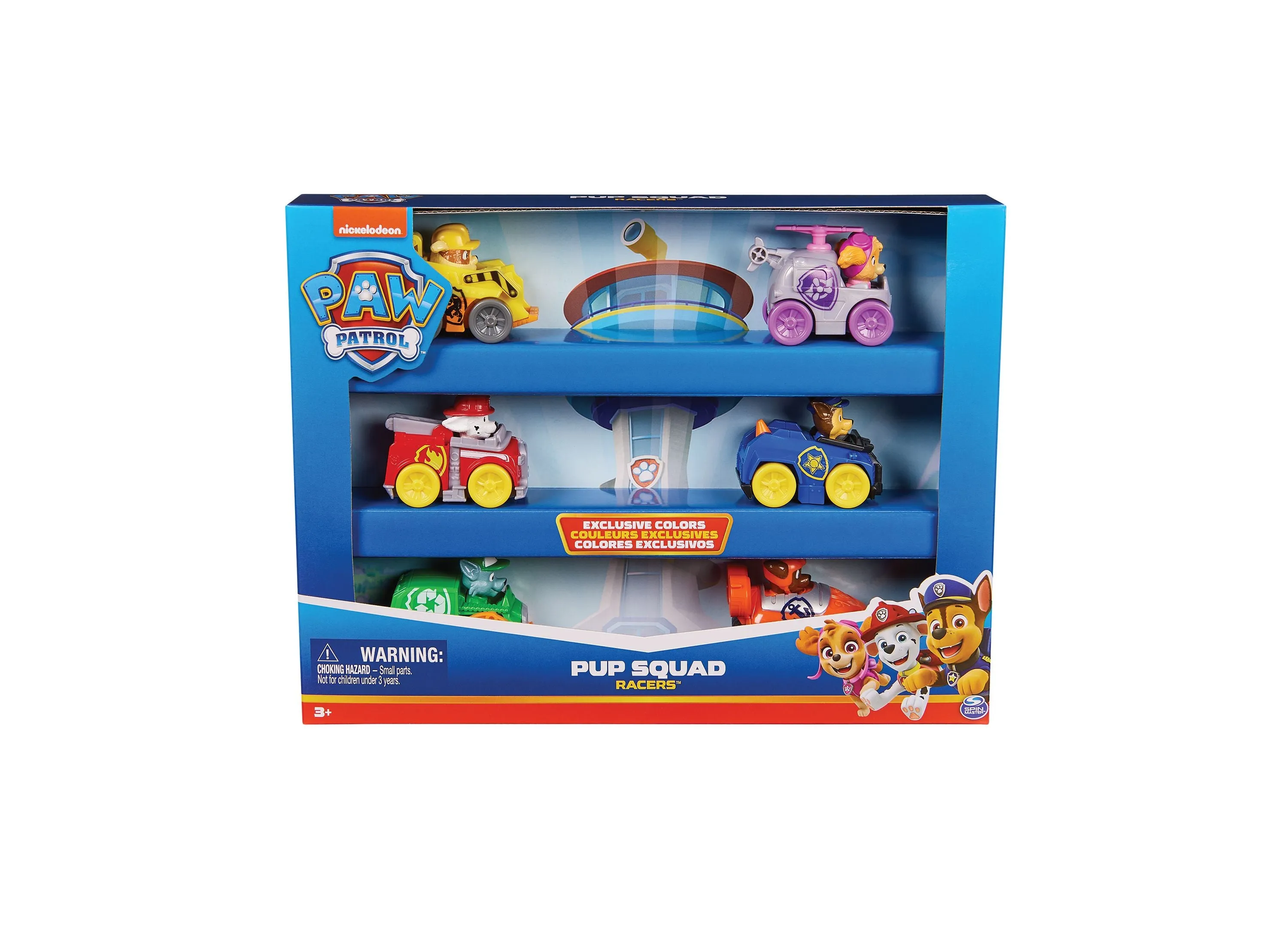 Paw Patrol Rescue Wheels Pup Squad Racers 6-Pack