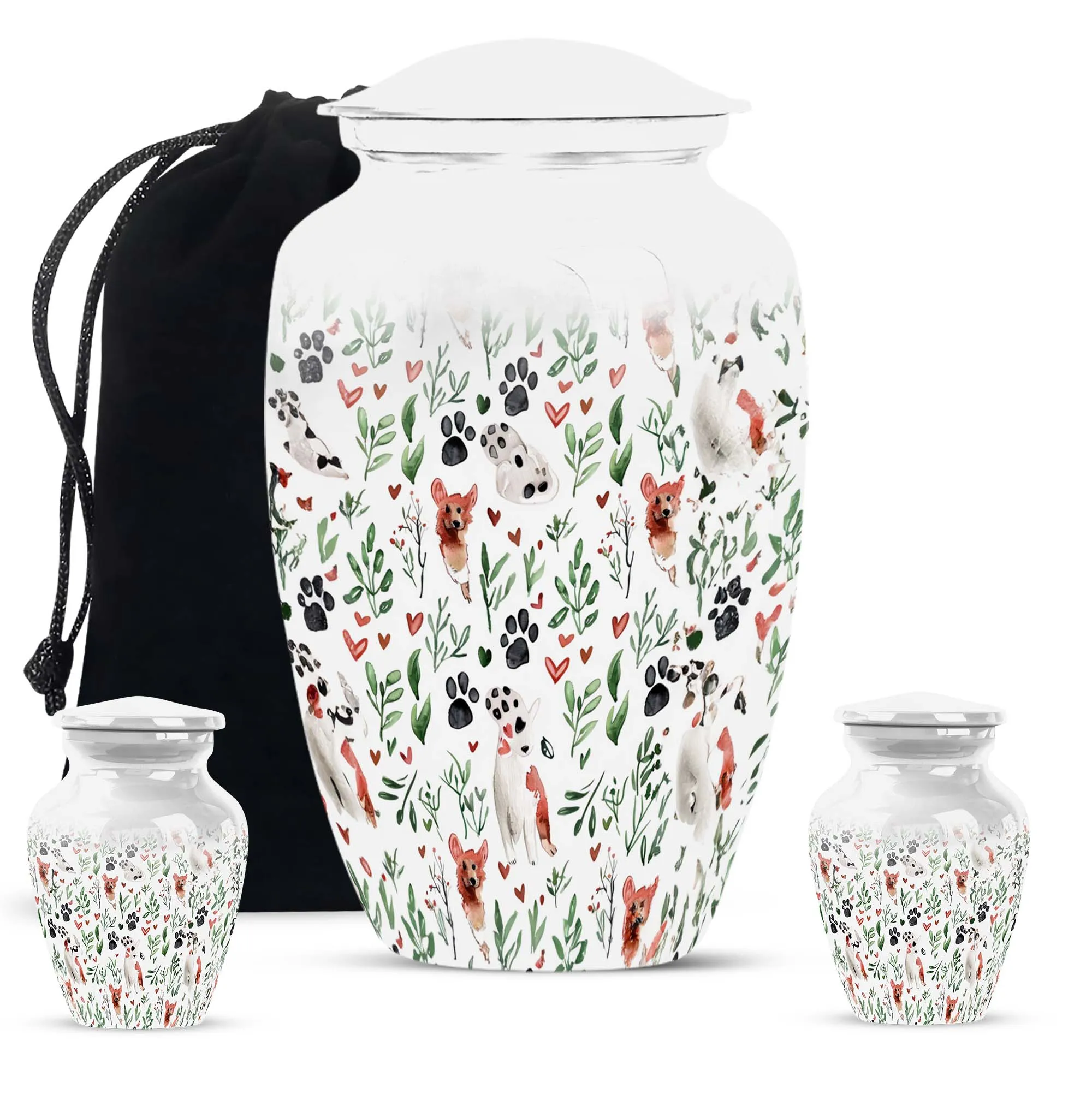 PAWS Urn Elegance - Grand Memorial Burial Urn for Beloved
