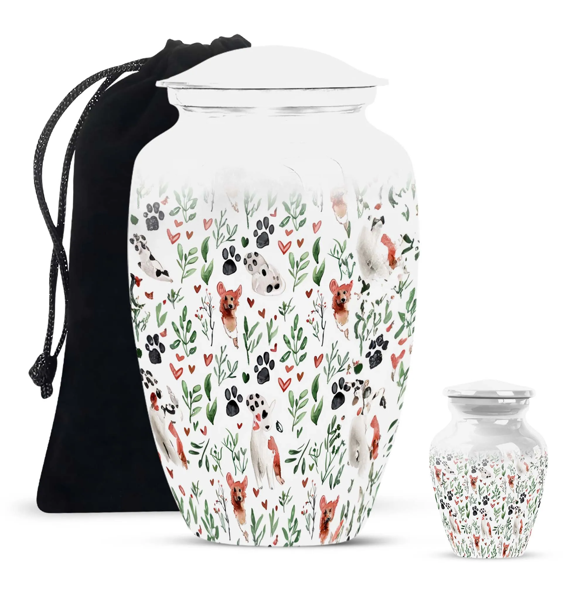 PAWS Urn Elegance - Grand Memorial Burial Urn for Beloved