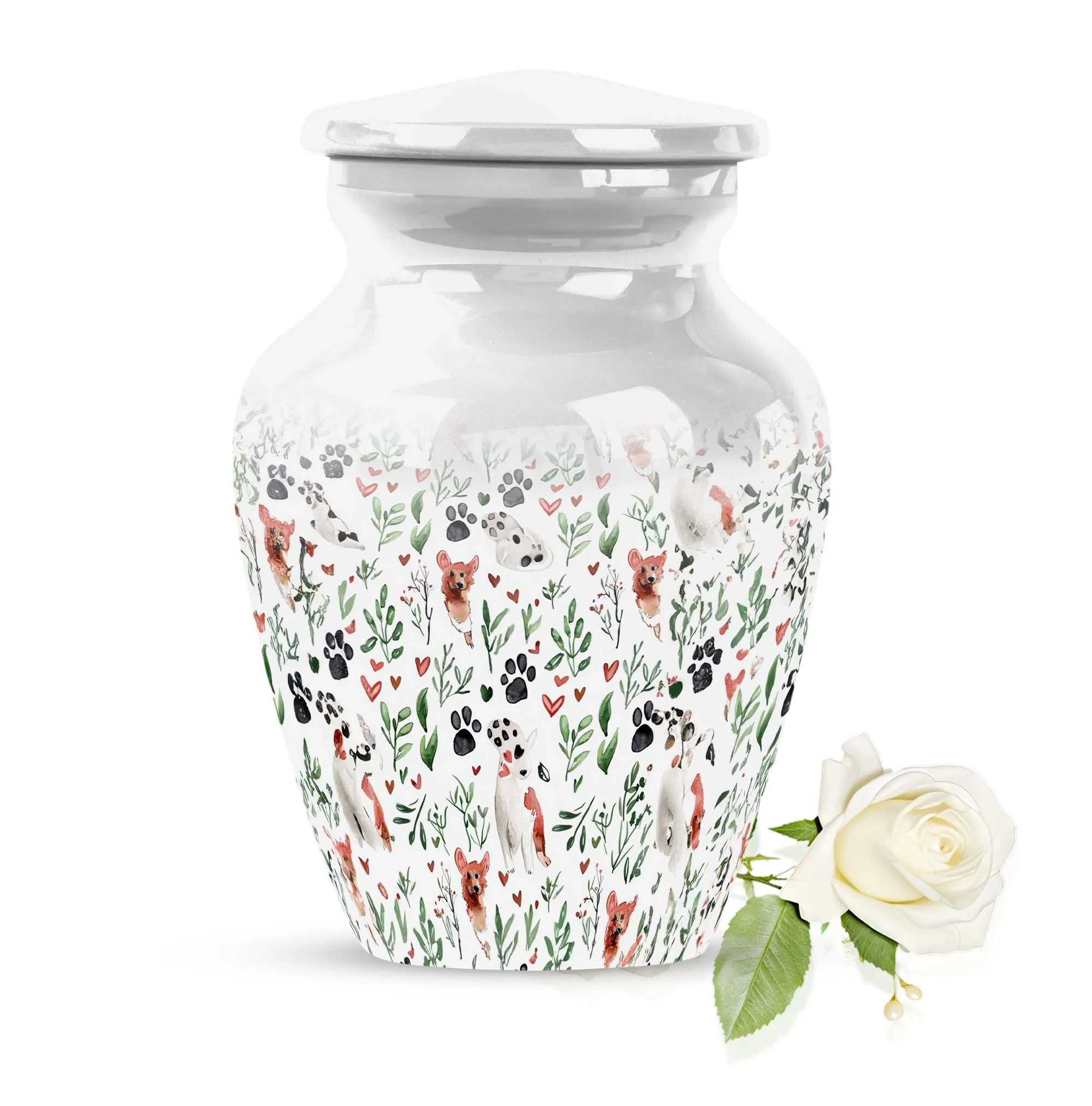 PAWS Urn Elegance - Grand Memorial Burial Urn for Beloved