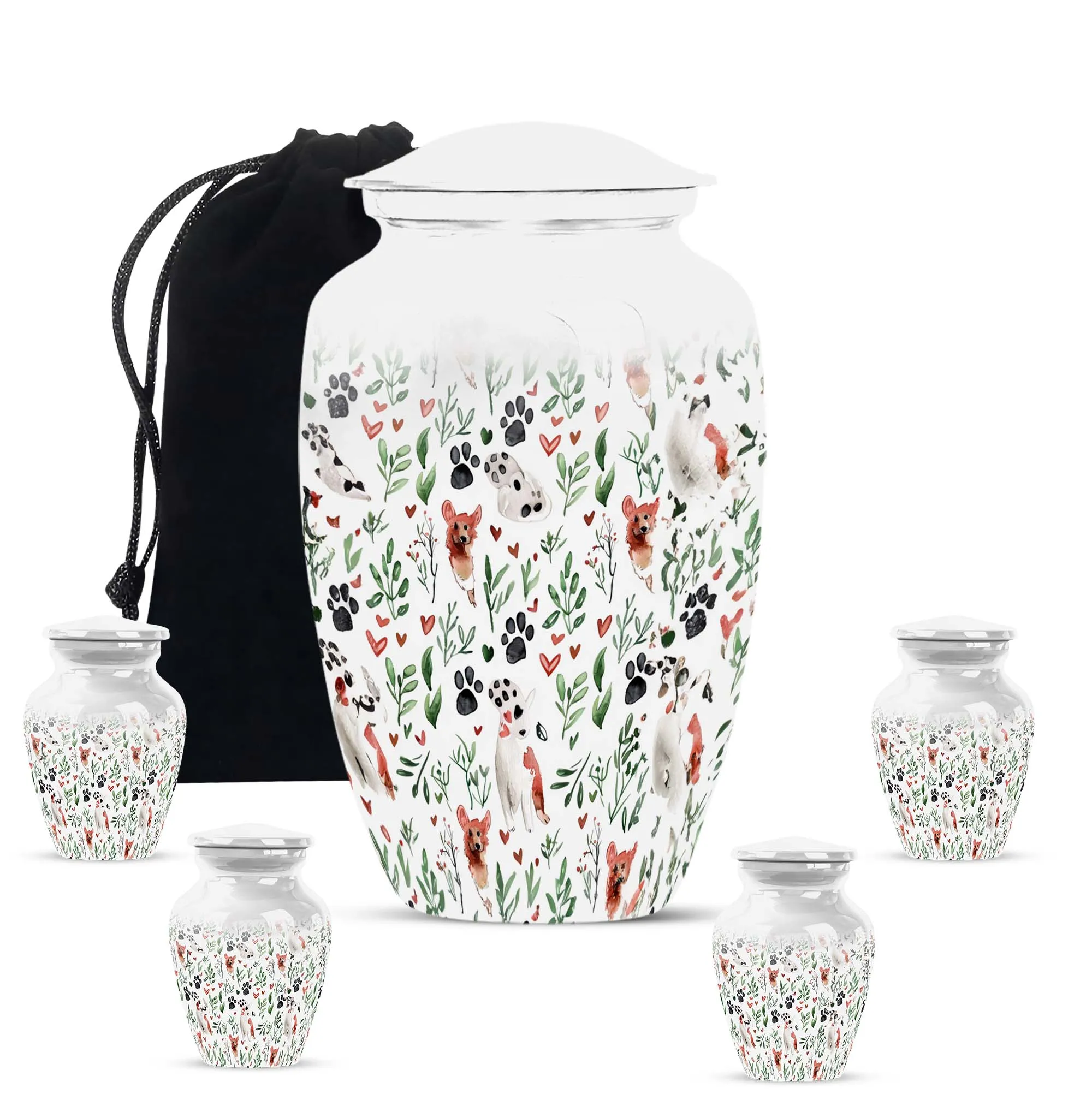 PAWS Urn Elegance - Grand Memorial Burial Urn for Beloved
