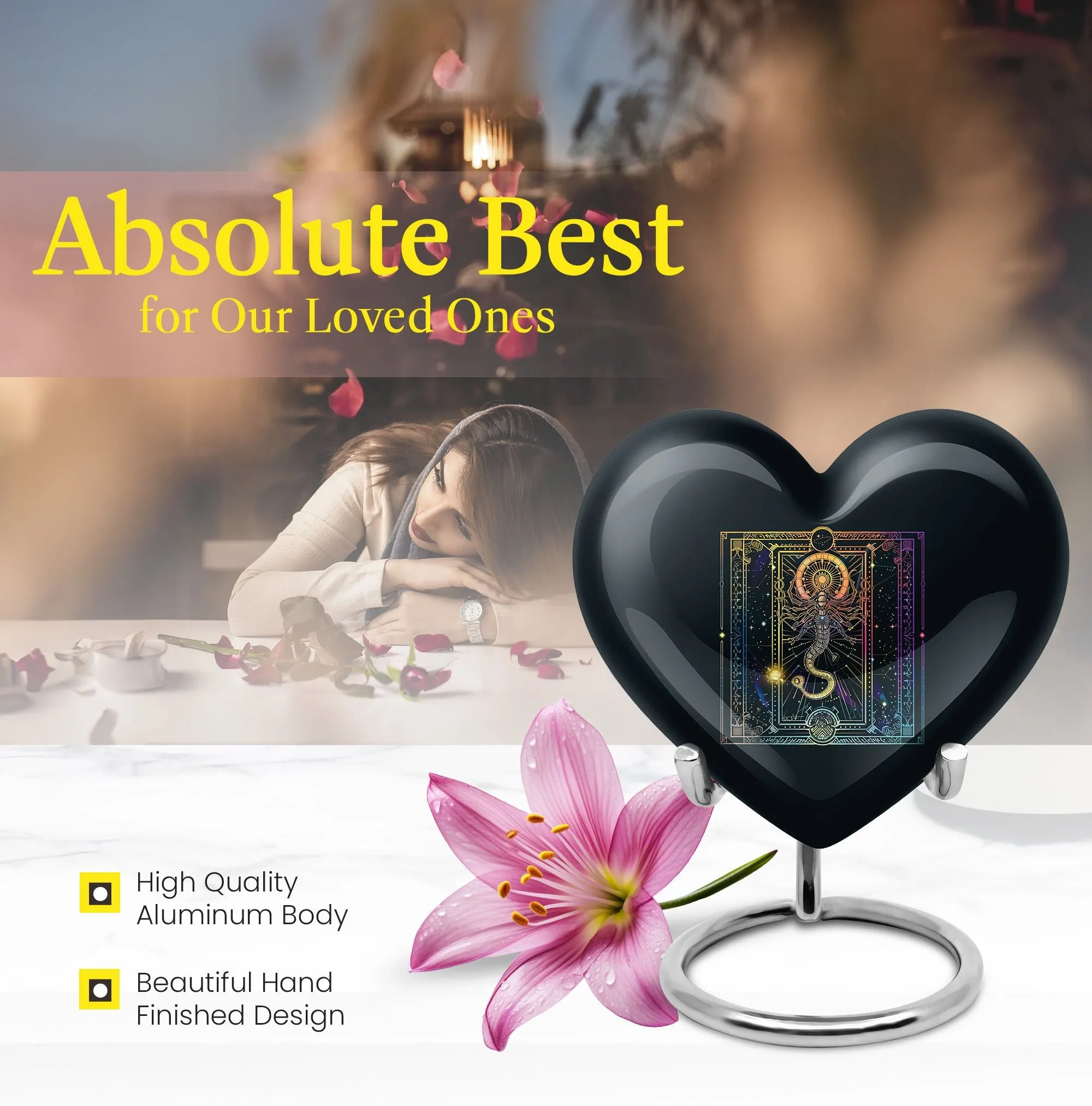 Peace Zodiac Urn, An Unforgettable Tribute & Cremation Solution