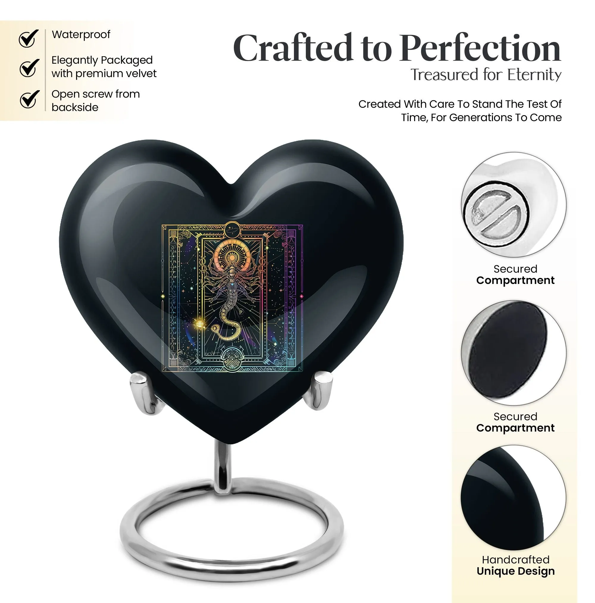 Peace Zodiac Urn, An Unforgettable Tribute & Cremation Solution