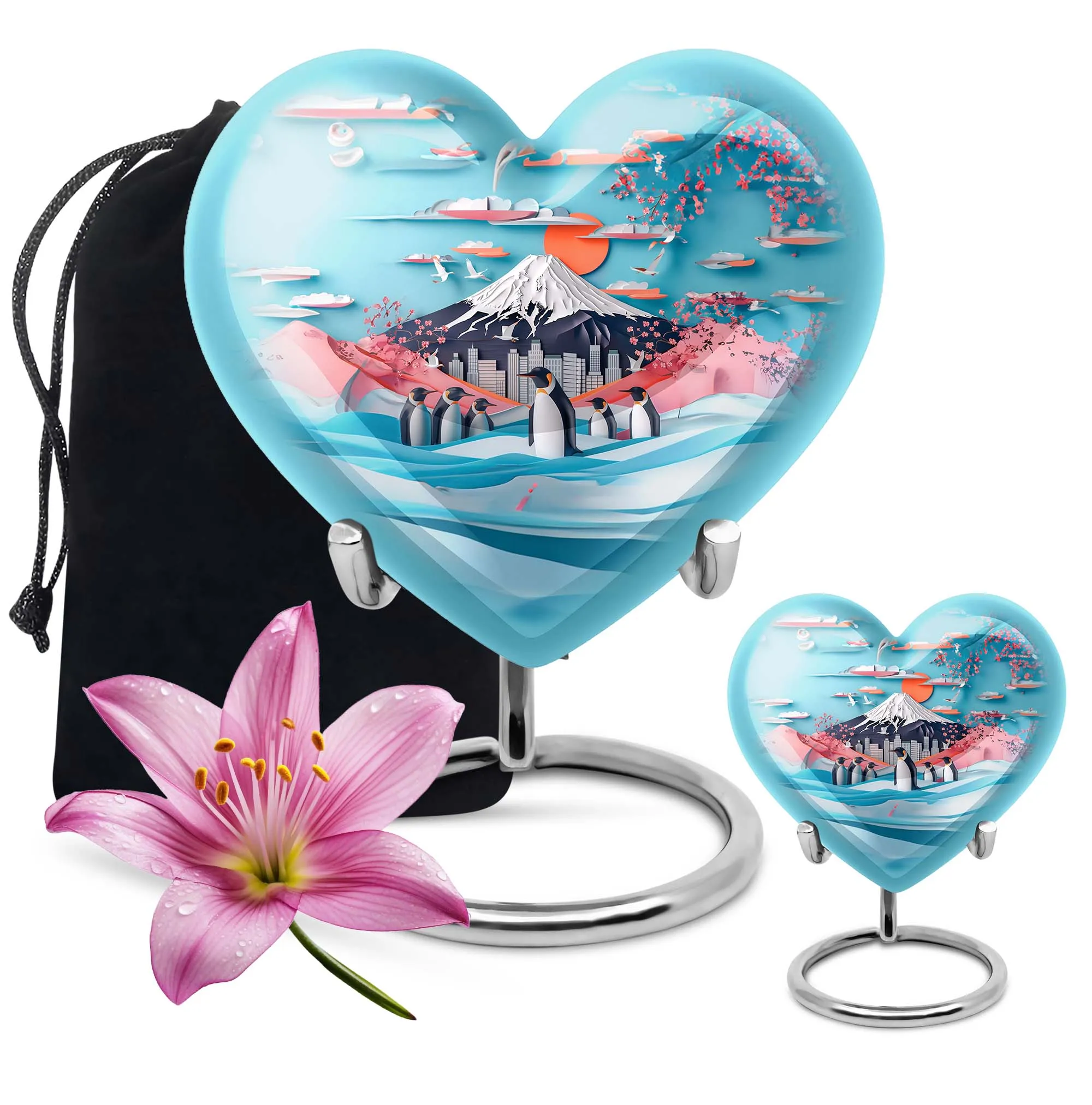 Penguin Urn: Honoring Memories with Eternal Love