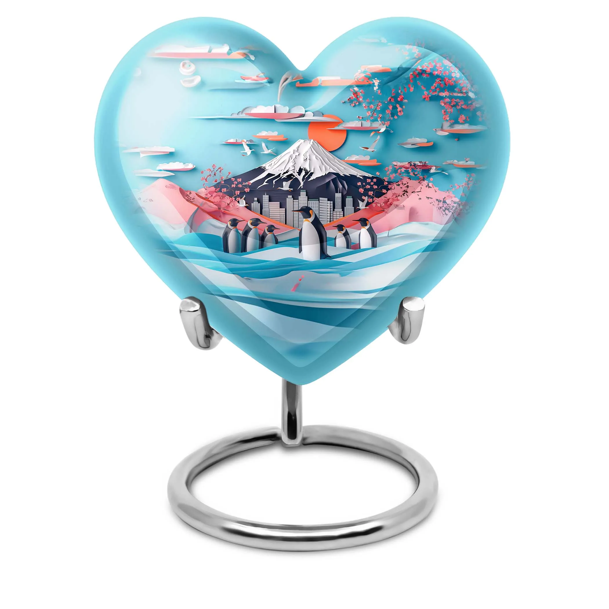 Penguin Urn: Honoring Memories with Eternal Love