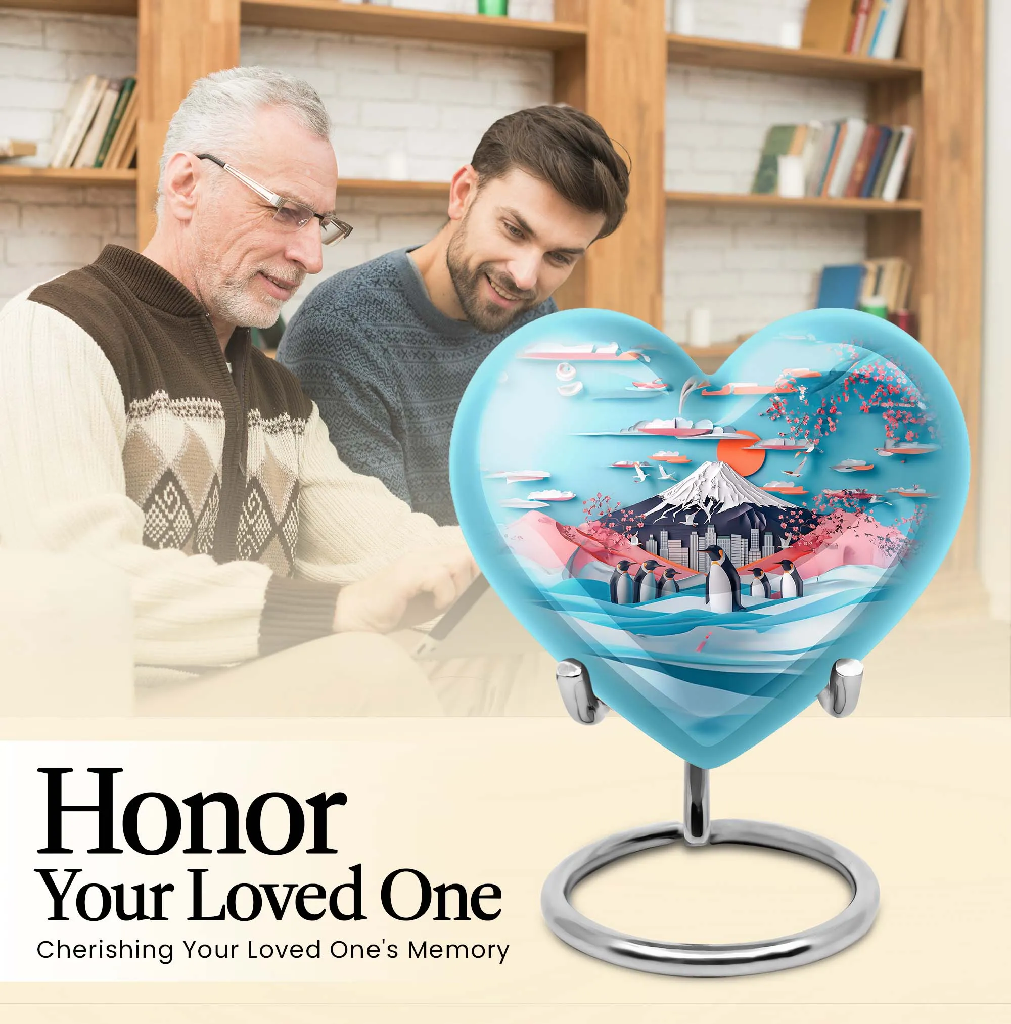 Penguin Urn: Honoring Memories with Eternal Love