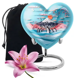 Penguin Urn: Honoring Memories with Eternal Love