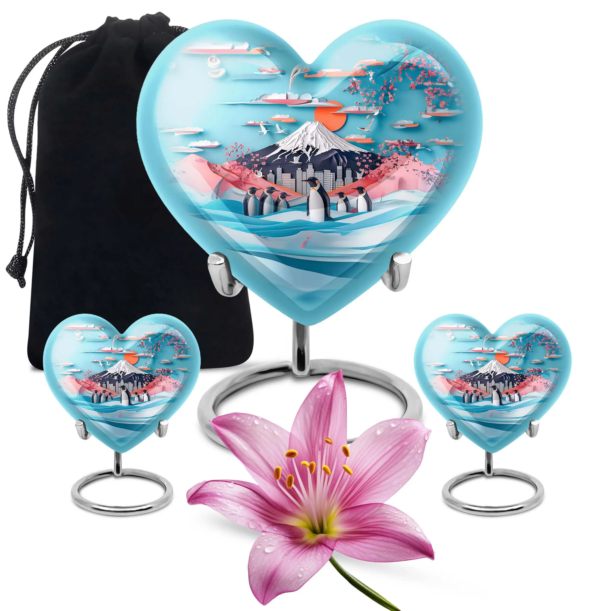 Penguin Urn: Honoring Memories with Eternal Love