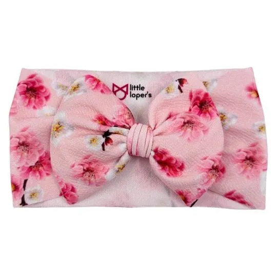 Pink Blossom Headwrap