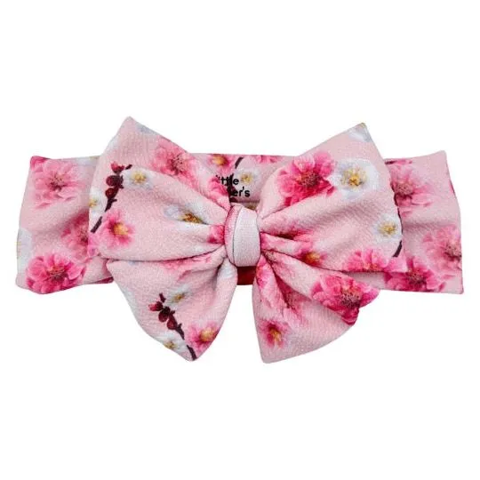 Pink Blossom Headwrap