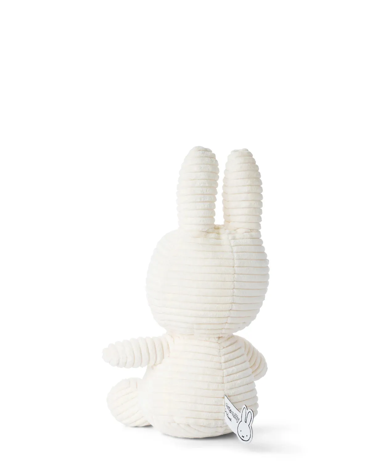 Plush MIFFY Sitting Corduroy 9" Off White