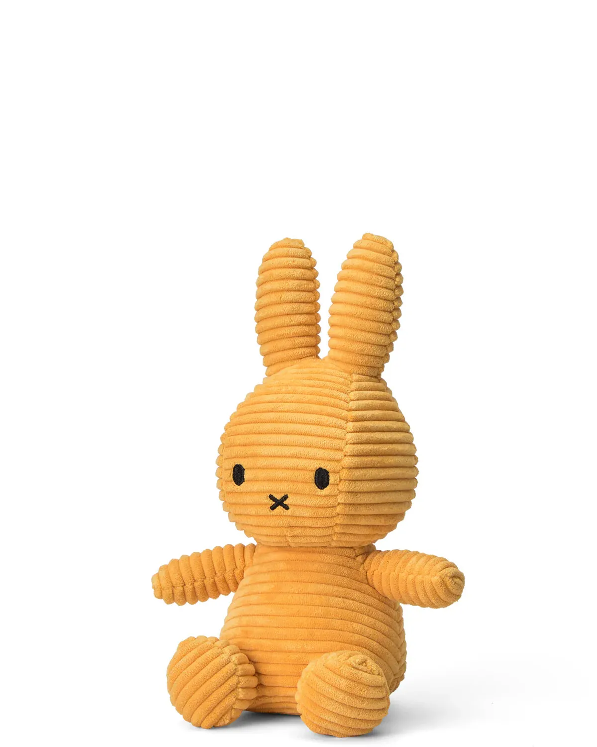 Plush MIFFY Sitting Corduroy 9" Yellow