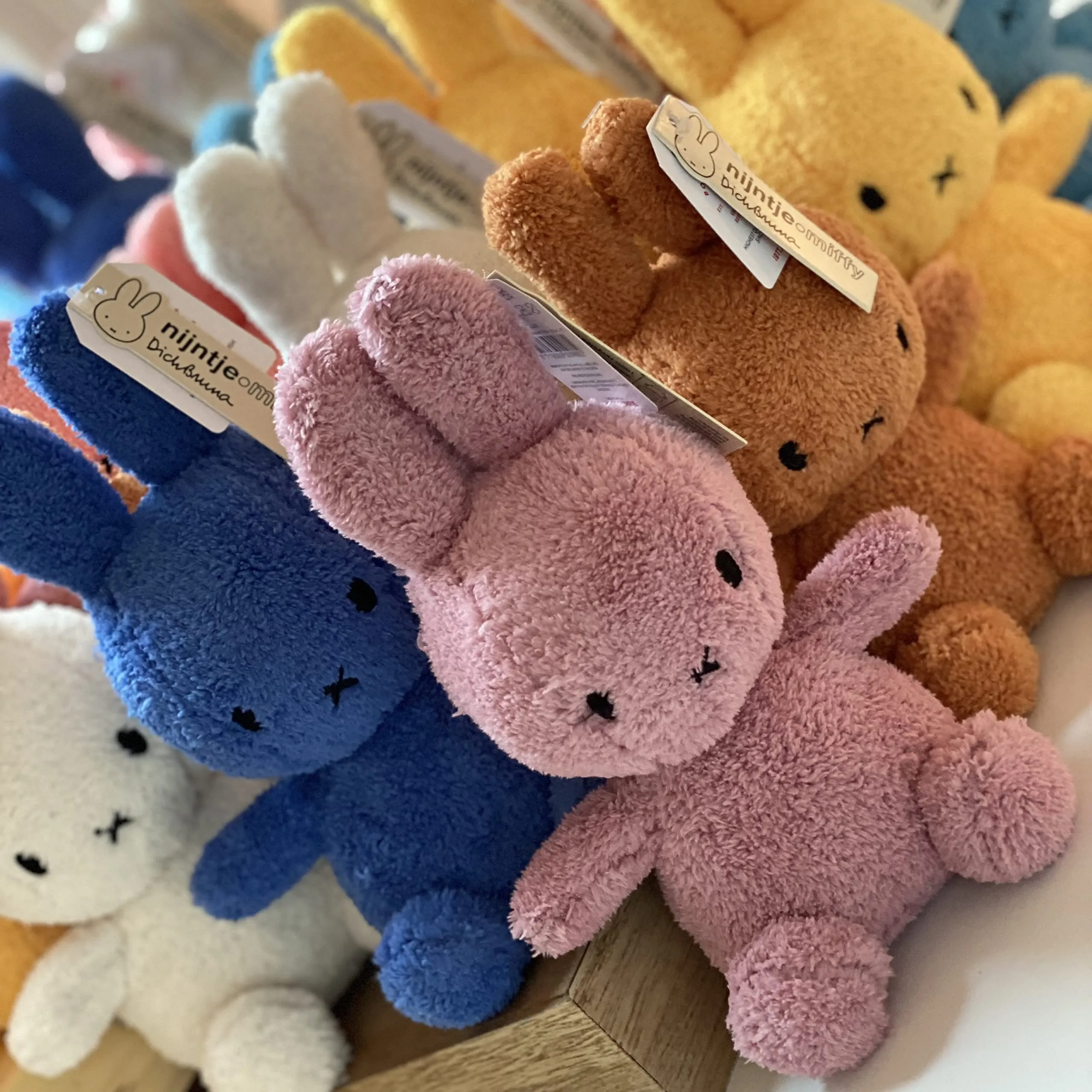 Plush MIFFY Sitting Terry 9" Light Pink