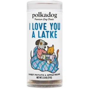 Polka Dog Bakery Love You Latke Sweet Potato/Apple Dog Treats