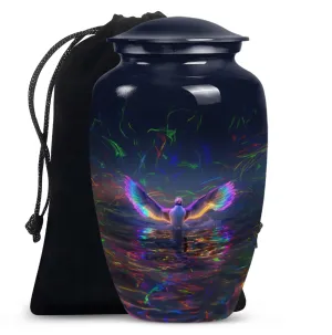 Puffin Bird Memorial Sanctuary - Urn for Lasting Ashes Tribute
