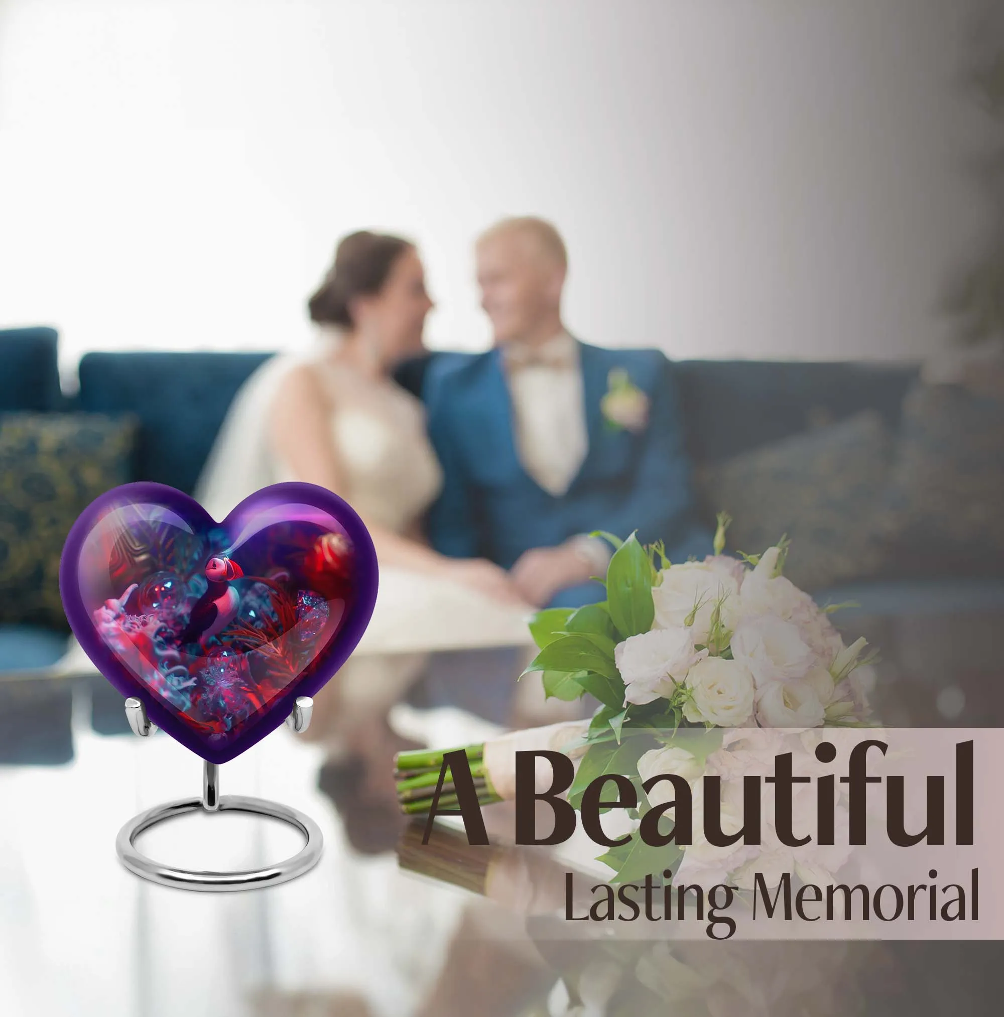 Puffin Bird Urn: Resilient & Artistic Burial Urn For Ashes