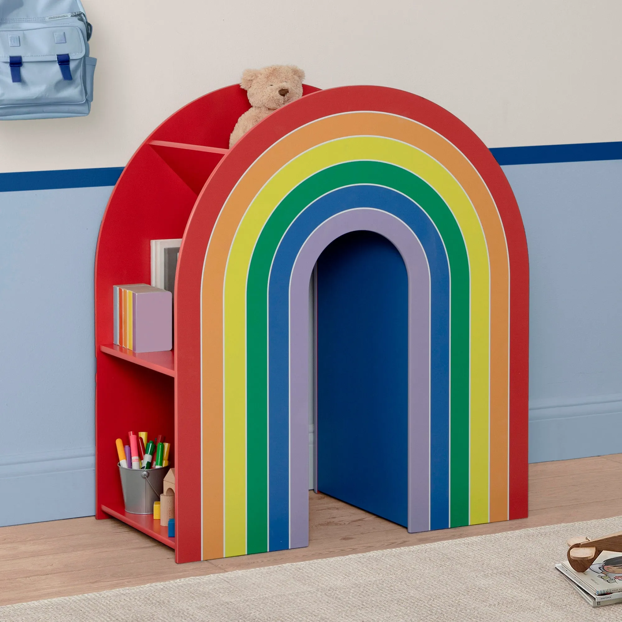 Rainbow Bookcase