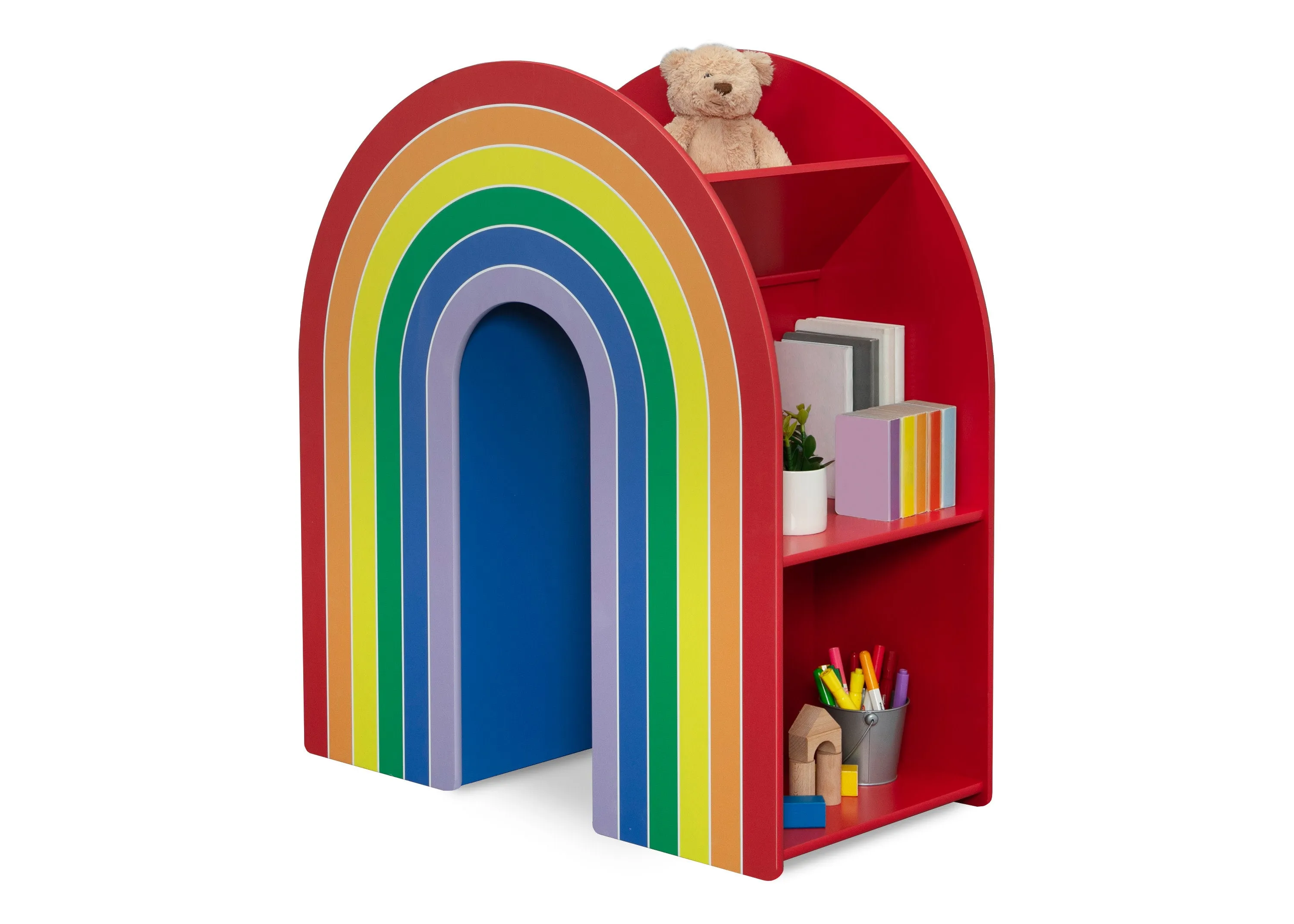 Rainbow Bookcase