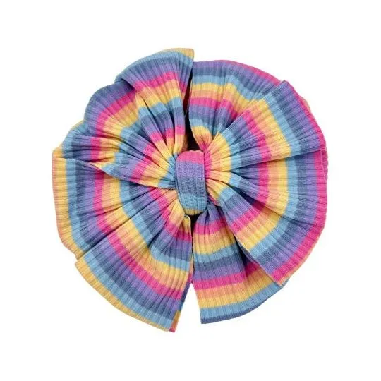 Rainbow Ribbed Stripes