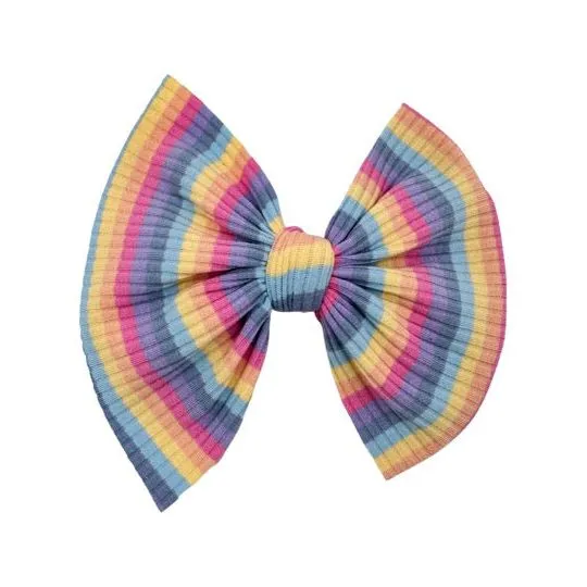 Rainbow Ribbed Stripes