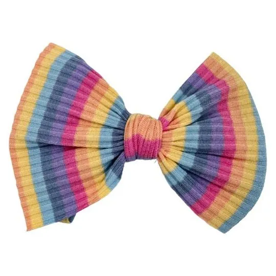 Rainbow Ribbed Stripes