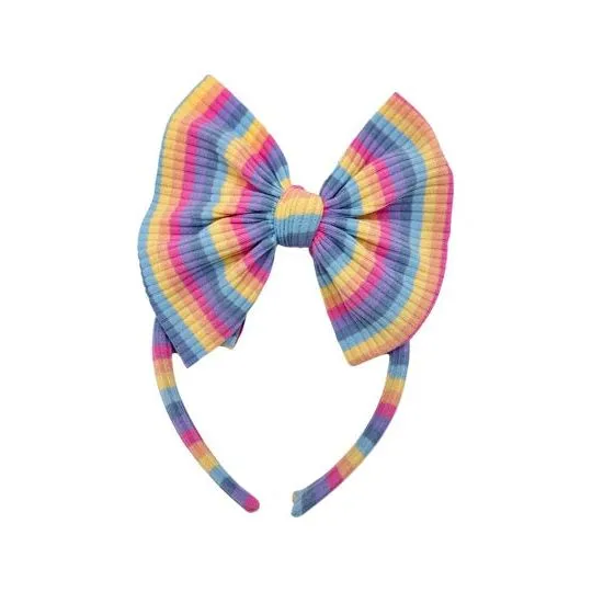 Rainbow Ribbed Stripes