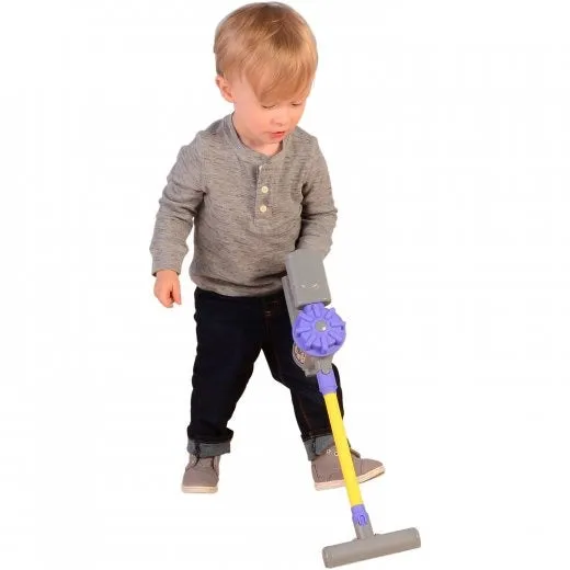 Realistic Handheld Toy Vacuum Cleaner with Attachments | 6-Piece Play Cleaning Set