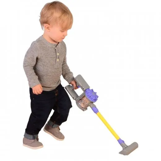 Realistic Handheld Toy Vacuum Cleaner with Attachments | 6-Piece Play Cleaning Set