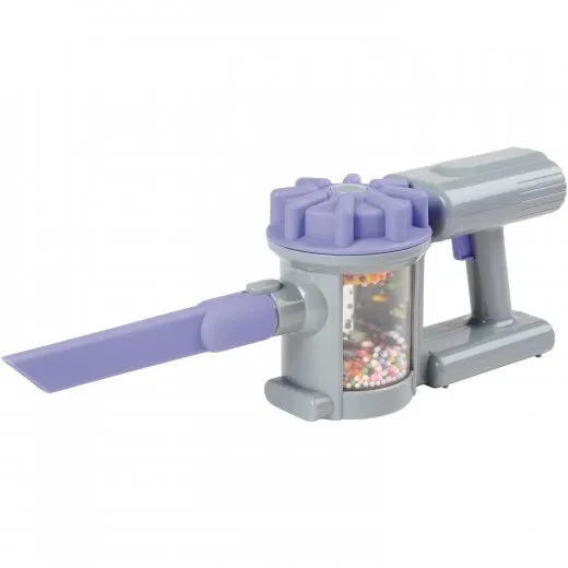 Realistic Handheld Toy Vacuum Cleaner with Attachments | 6-Piece Play Cleaning Set