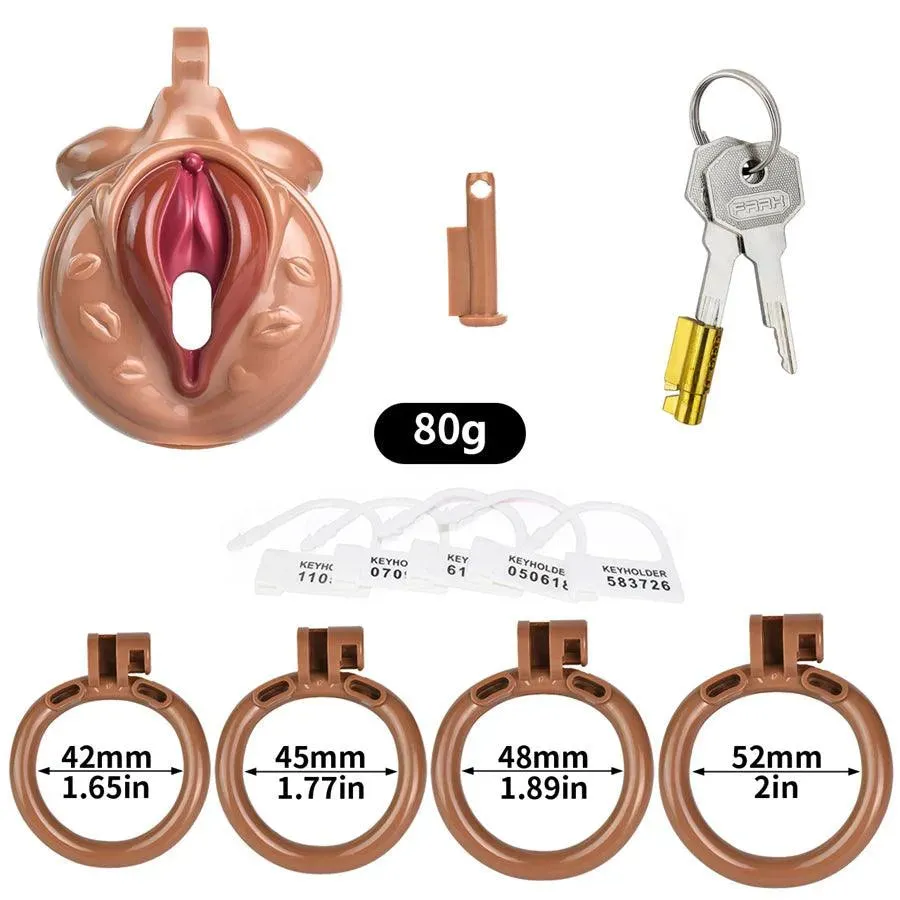Resin Sissy Chastity Cage