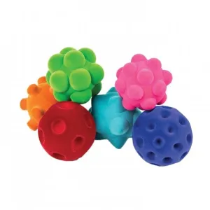 Rubbabu&reg; Sensory Ball Assortment, Tray, - 6 PC