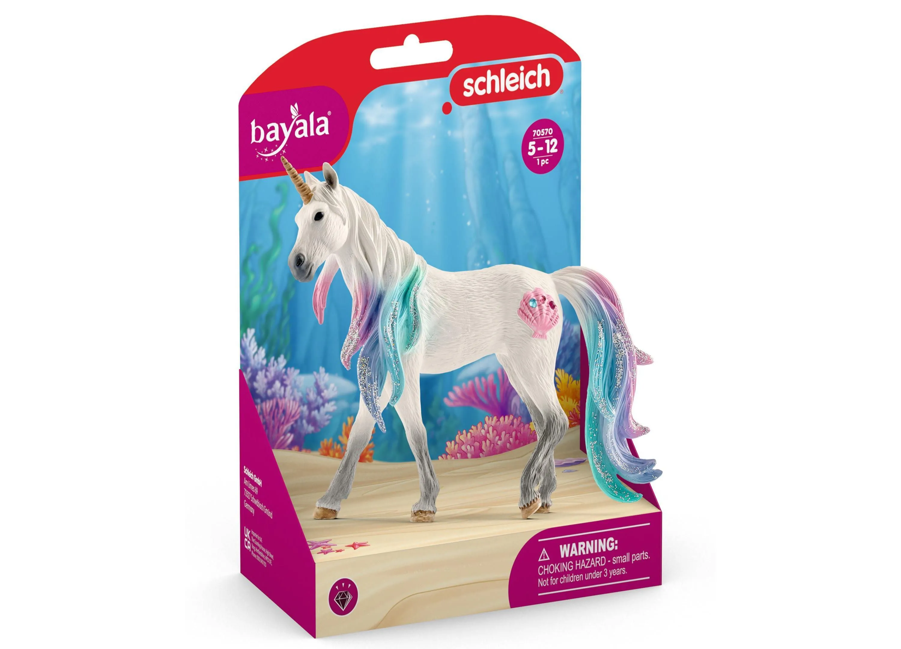 Schleich Bayala Sea Unicorn Mare - Enchanting Magical Figurine for Kids Ages 5 