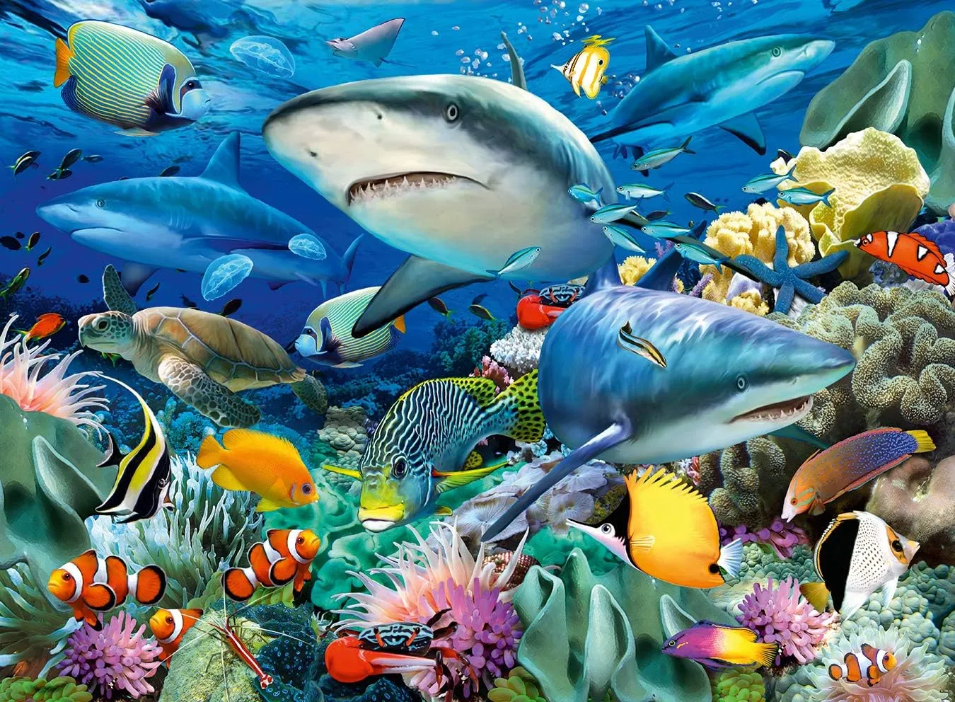 Shark Reef 100pc Puzzle