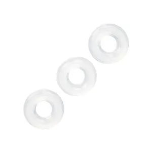 Silicone Stacker Rings - 3 Pack