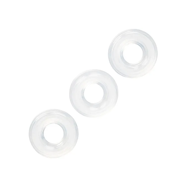 Silicone Stacker Rings - 3 Pack